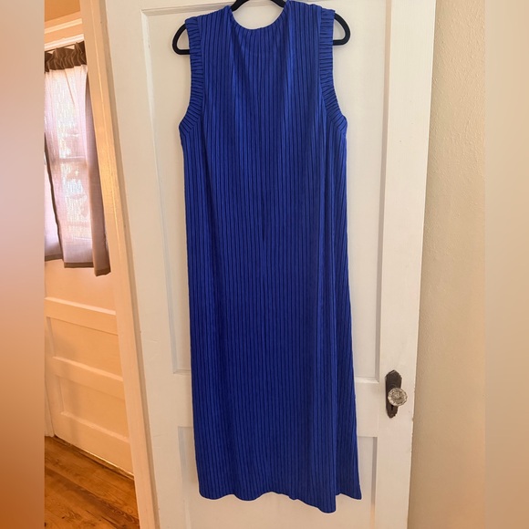 Textured Stripes Maxi, Royal Blue - Picture 6 of 6